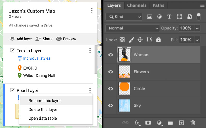 MyMap layer view